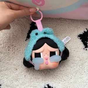 Crybaby Crying Series Doll Face Bag Charm Keychain
